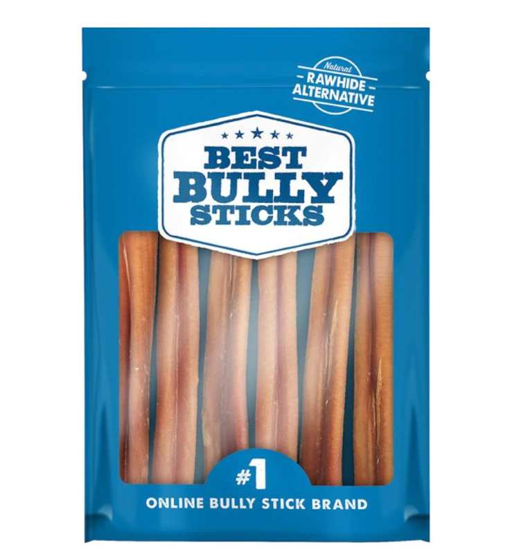 a bag of bully sticks